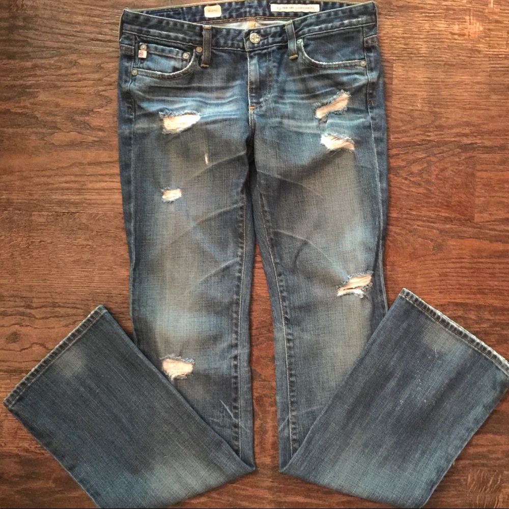 58 AG Adriano Goldschmied ‘Angel’ Boot Cut Jeans - Picture 2 of 8